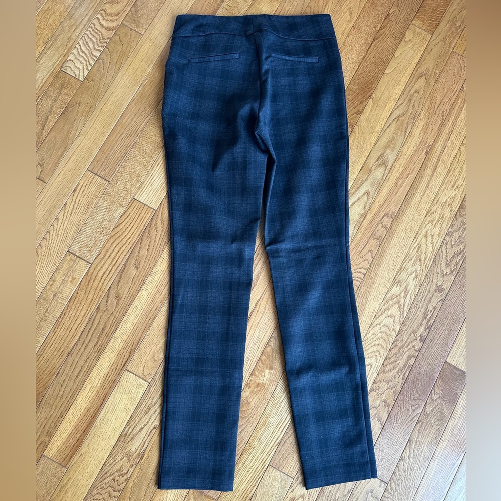 Plaid Black and Grey Pants